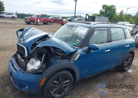 2011 Mini Cooper S Countryman z USA, uszkodzony, nr VIN WMWZC5C54BWL54765